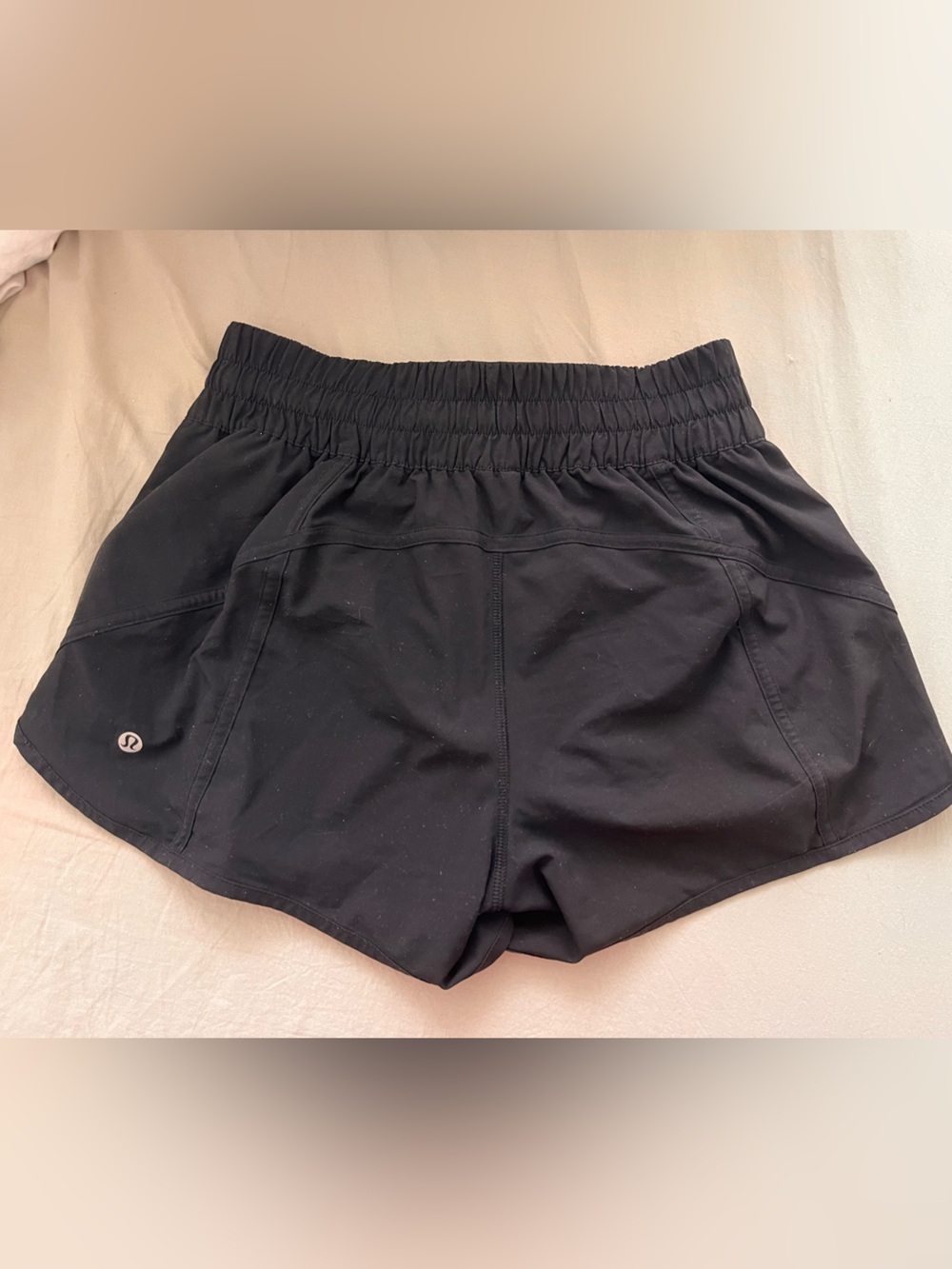 Lululemon Women's Black Running Shorts - Picture 4 of 4